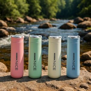 Nice Glass Water Bottle ( piece,400 ML)