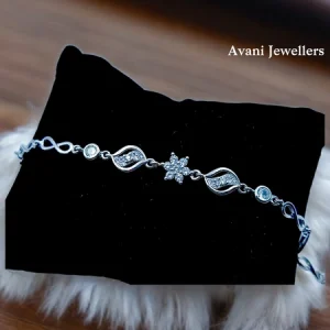 Silver Ladies Fancy Bracelet