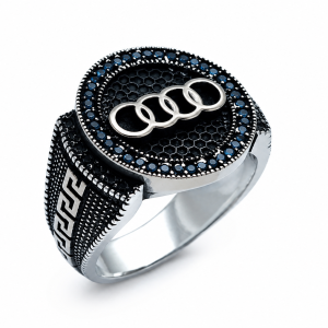 Silver Gents Plain Ring